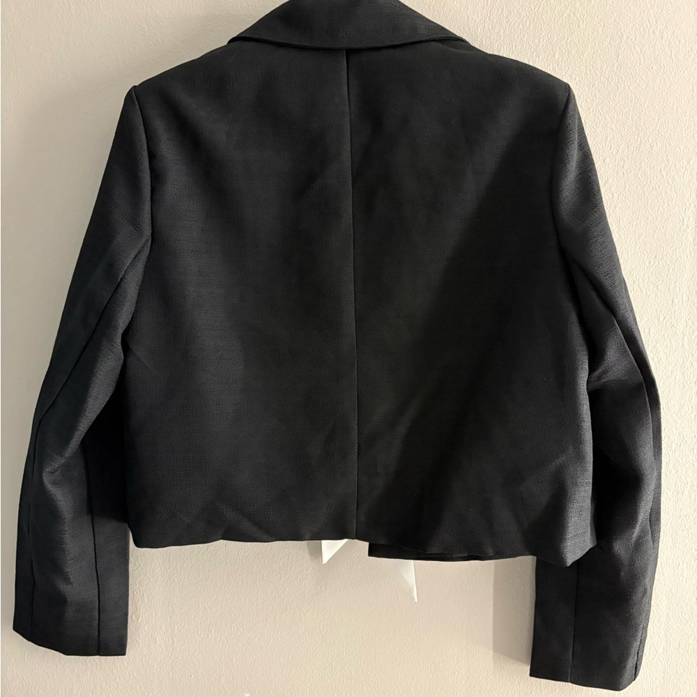 Floerns - Black Jacket with White Bows - Picture 5 of 5